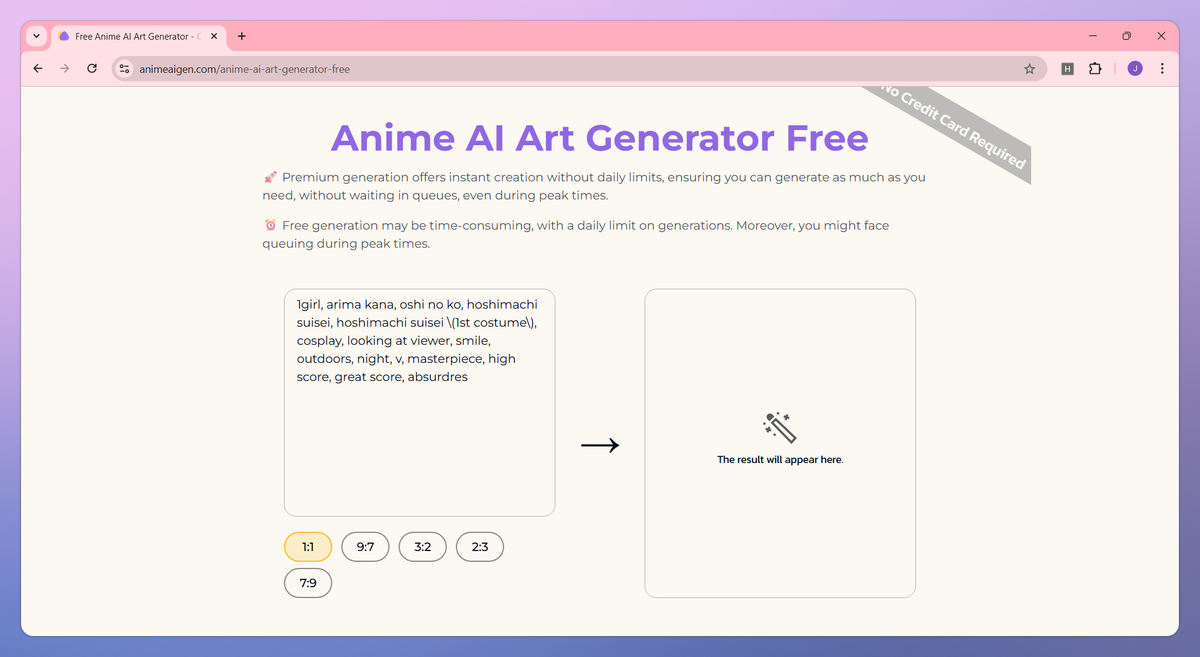 Anime AI Generator screenshot #2