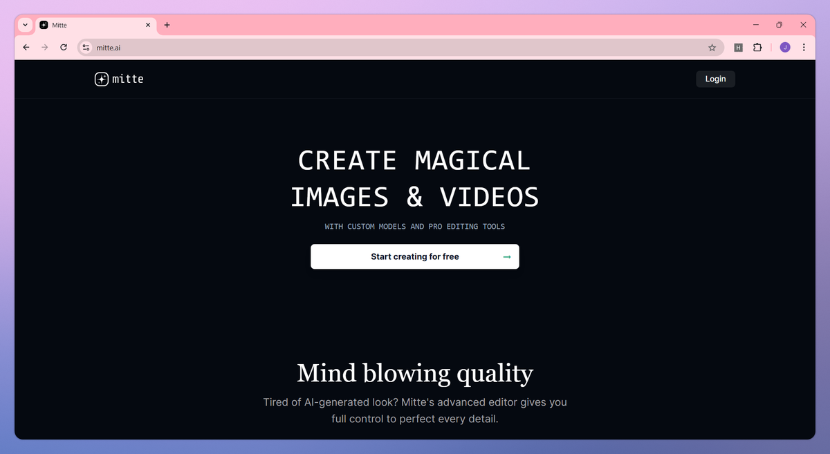 Mitte screenshot #1