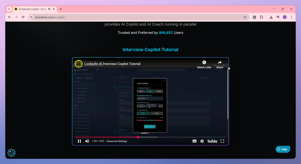 LockedIn AI screenshot #3