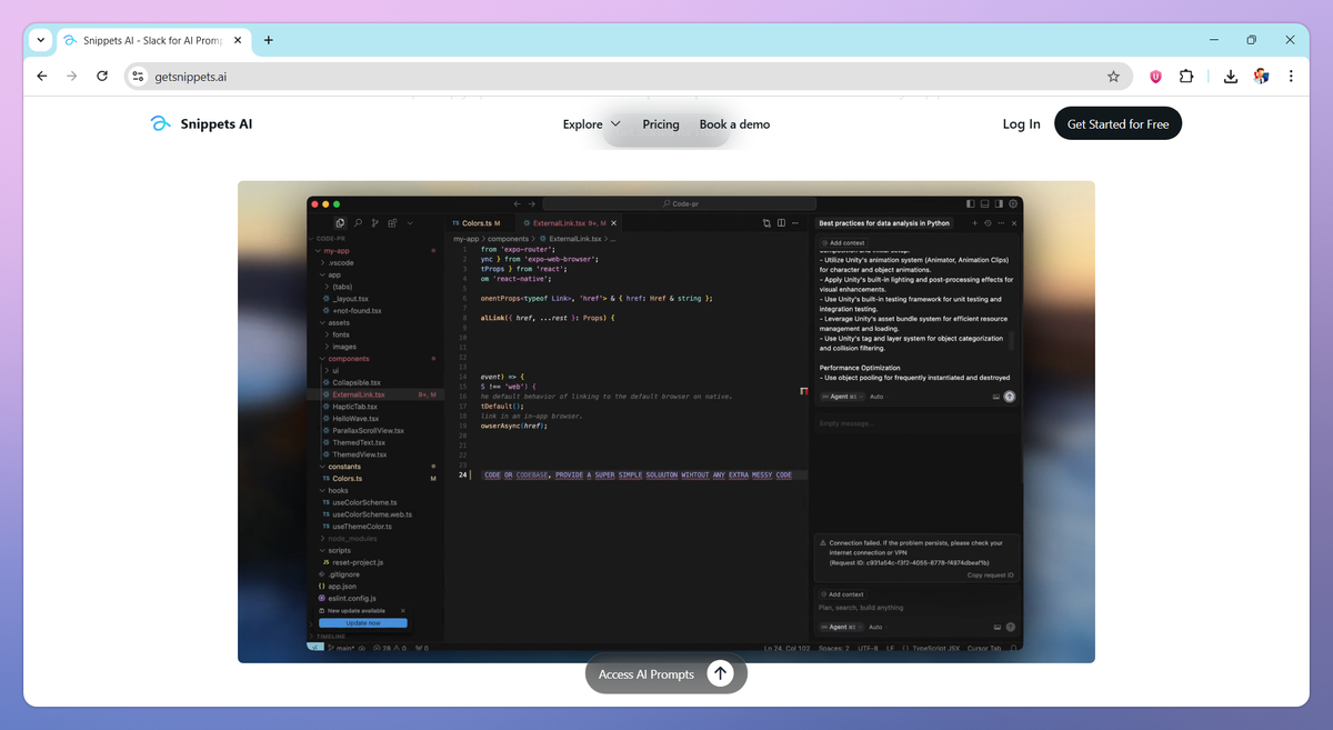 Snippets AI screenshot #3