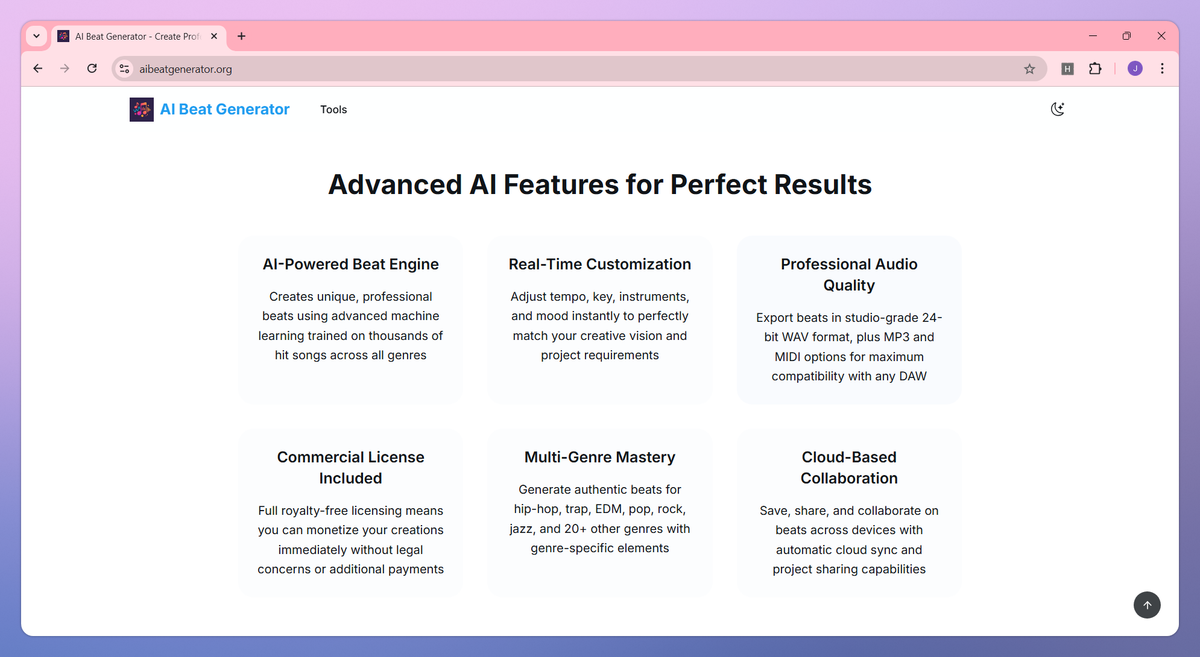 AI Beat Generator screenshot #2