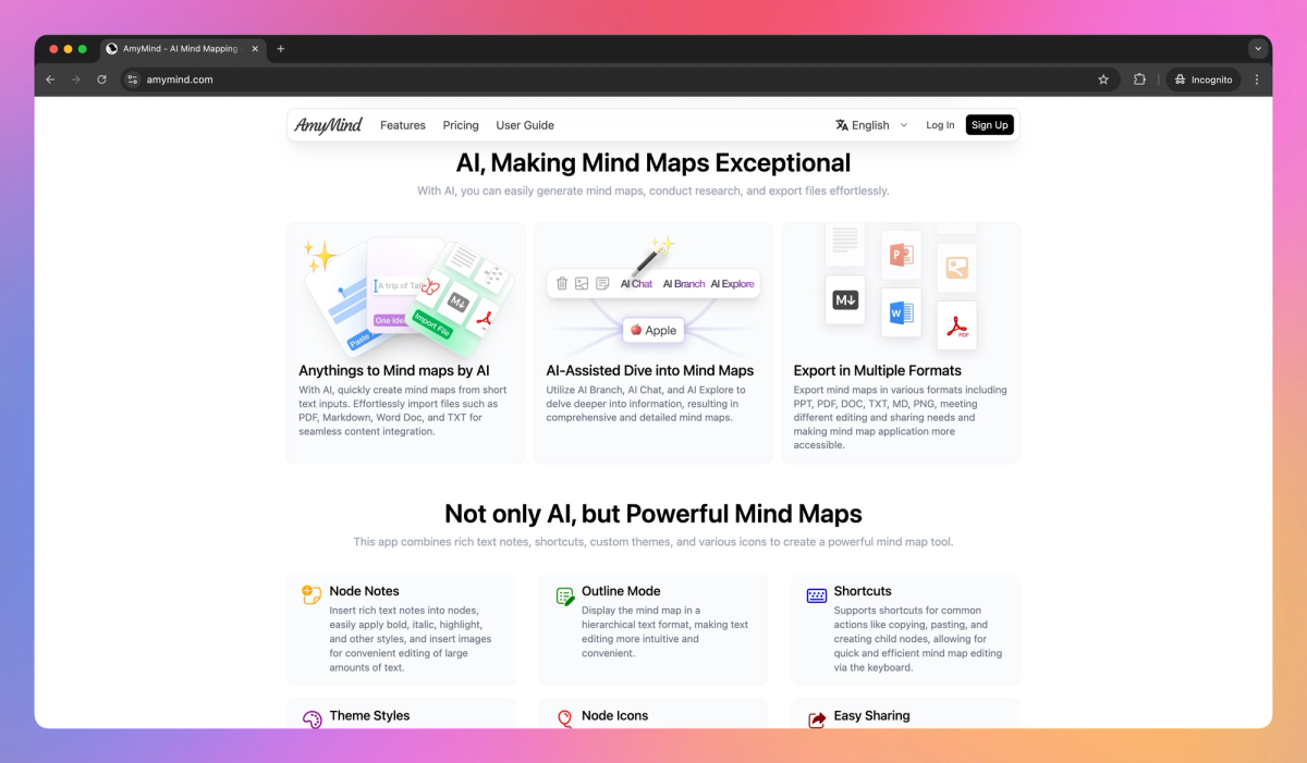 AmyMind screenshot #2