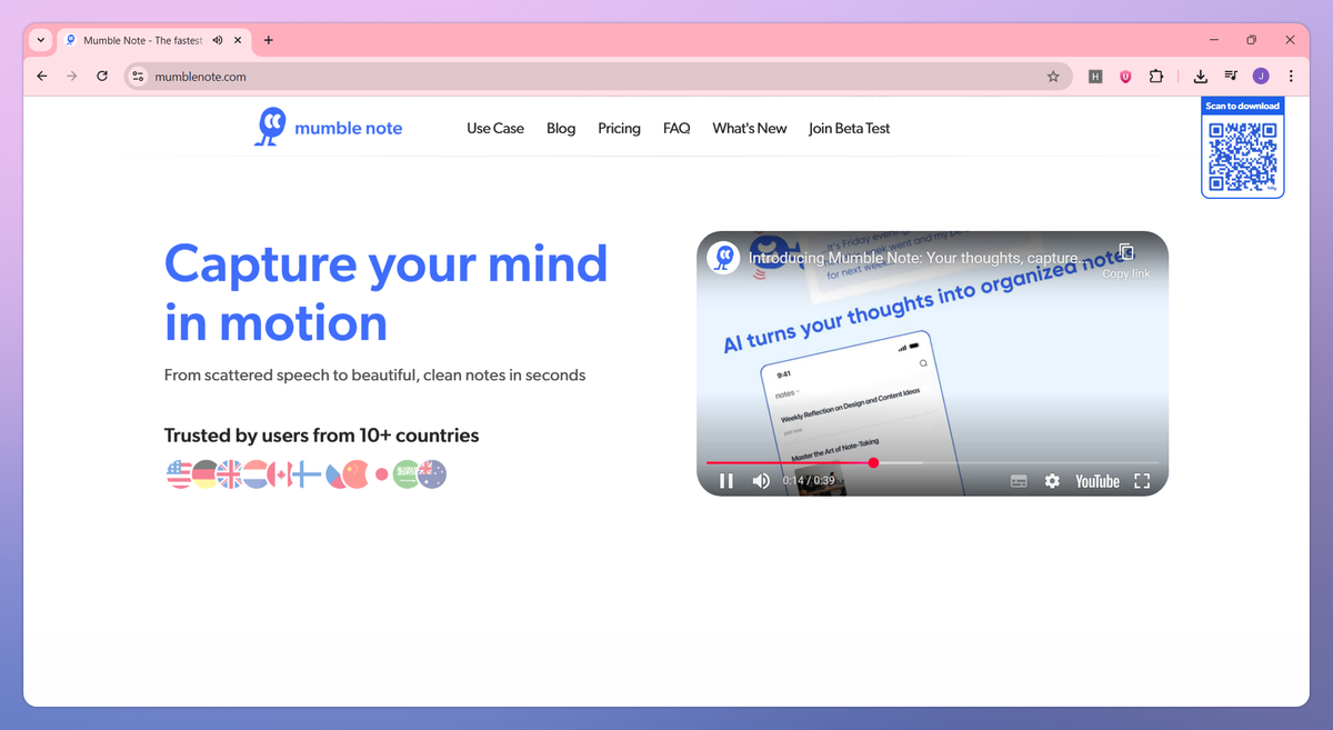 Mumble Note screenshot #2