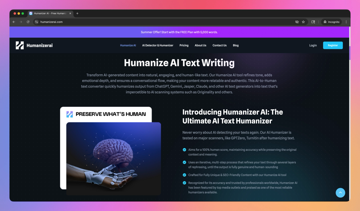 Humanizer AI screenshot #2