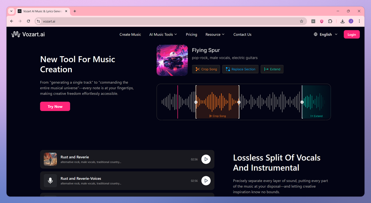 Vozart screenshot #3
