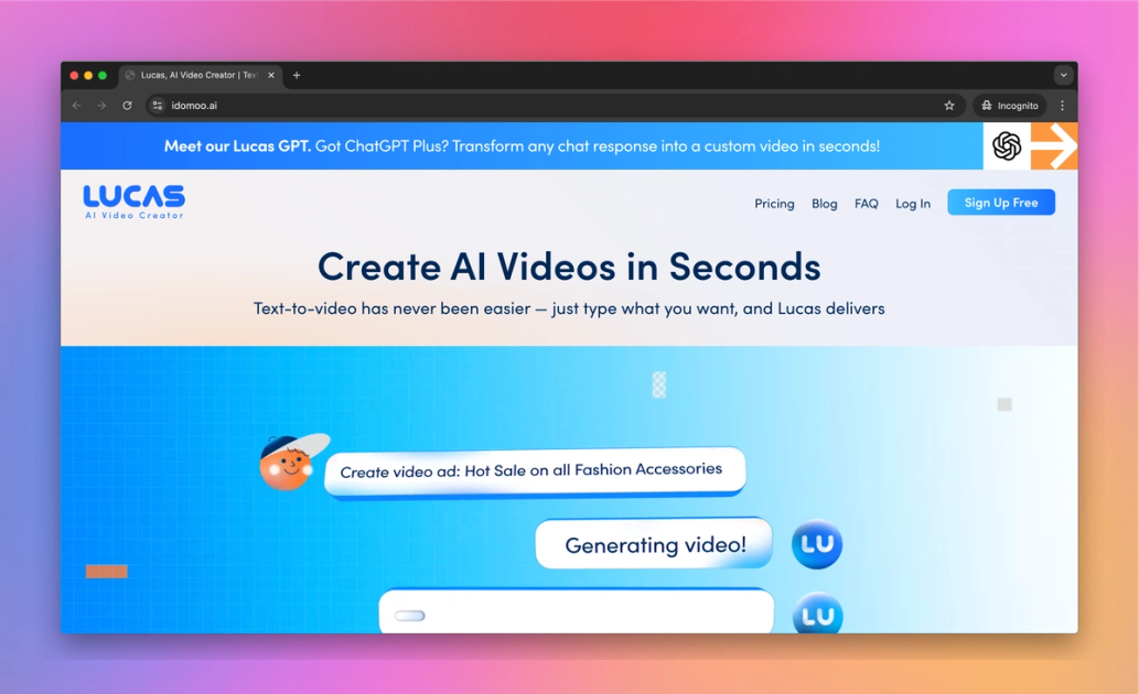 Lucas Computer Graphics Lucas Features, Pricing, and Alternatives | AI Tools