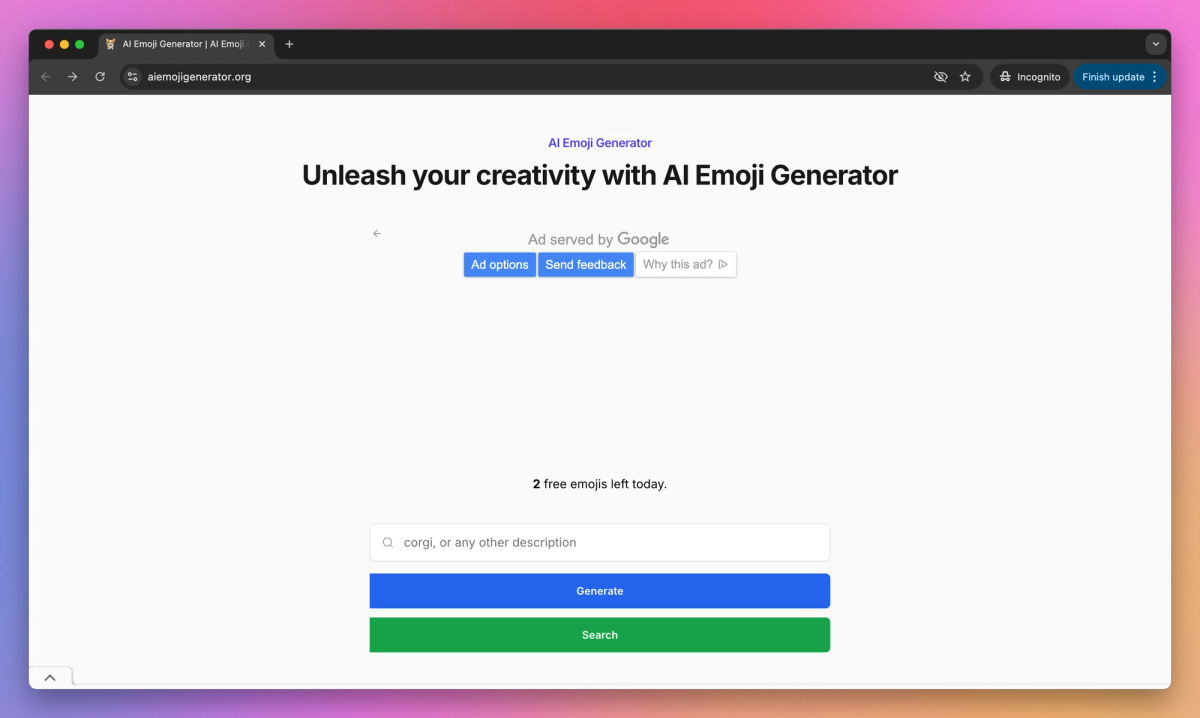 AI Emoji Generator screenshot #2