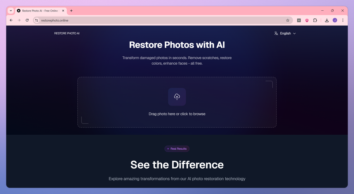 Restore Photo AI screenshot #1