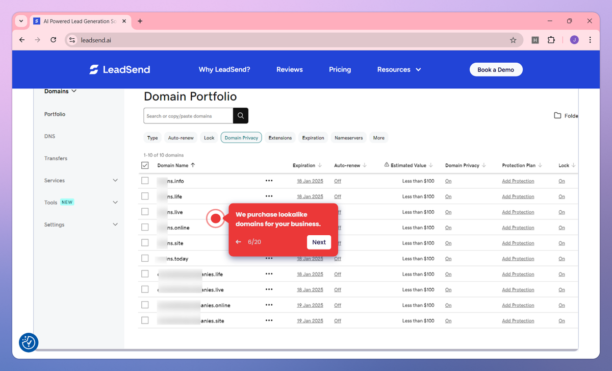 LeadSend screenshot #3