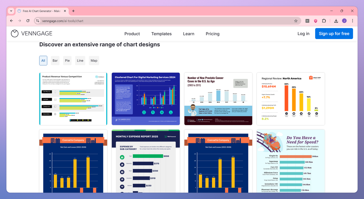 Free AI Chart Generator screenshot #2