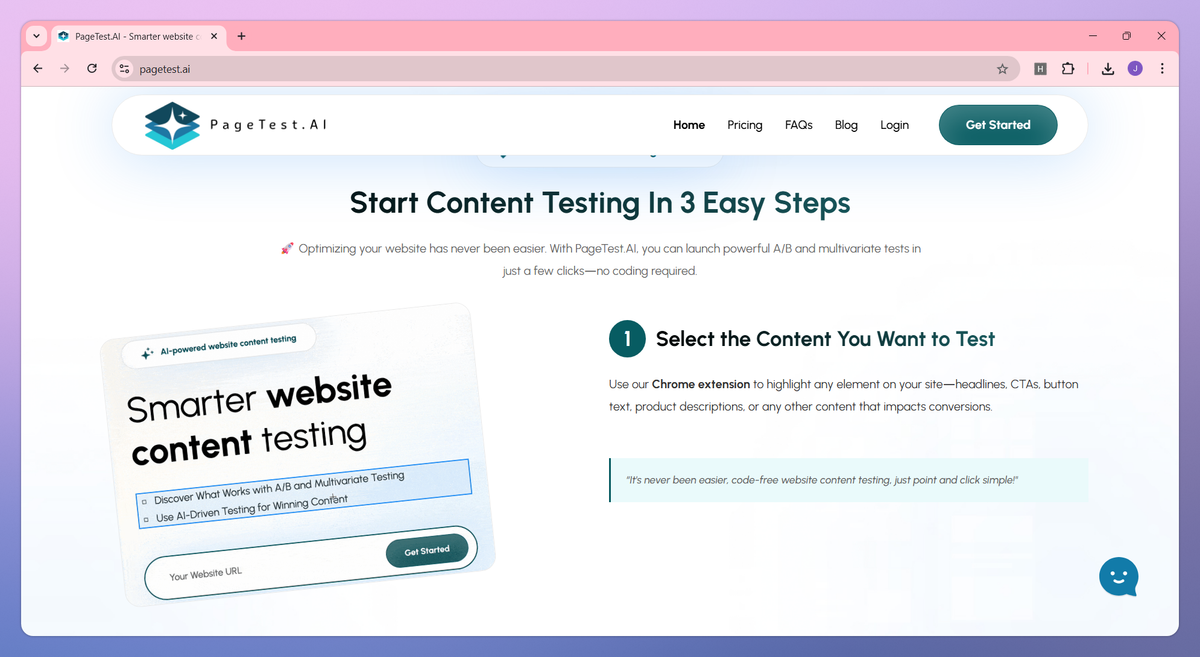 PageTest.AI screenshot #2