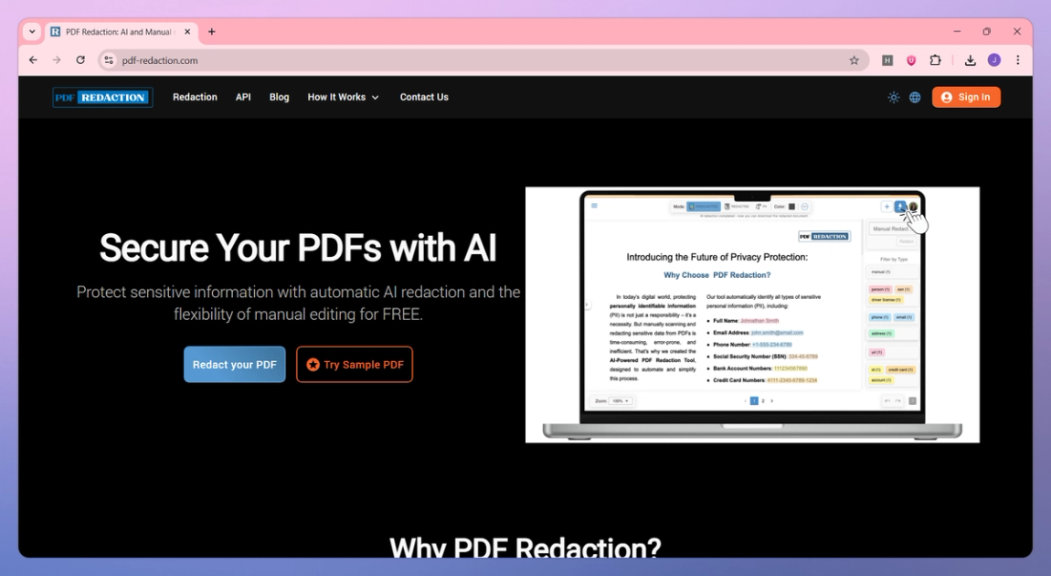 Redaction Example.pdf PDF Redaction Features, Pricing, and Alternatives | AI Tools