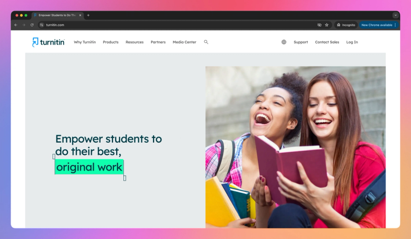TurnItIn product screenshot