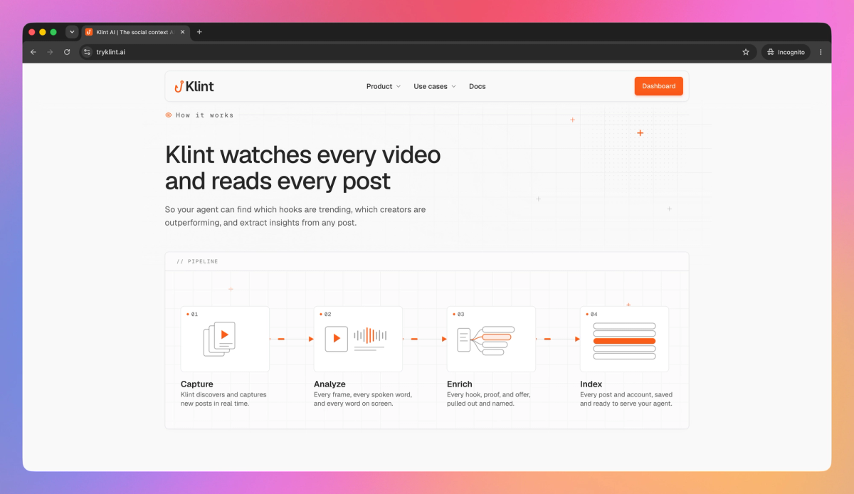 Klint screenshot #2