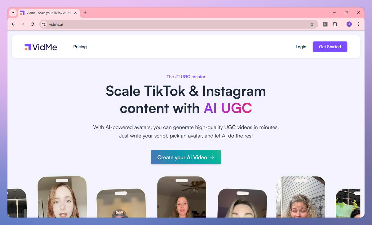 Vidme screenshot #1