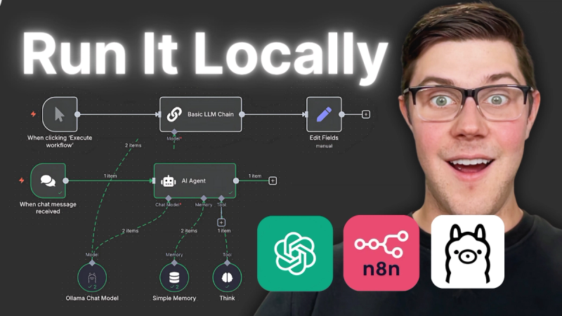 I Built A Fully Local AI Agent with GPT-OSS, Ollama & n8n (GPT-4 performance for $0)