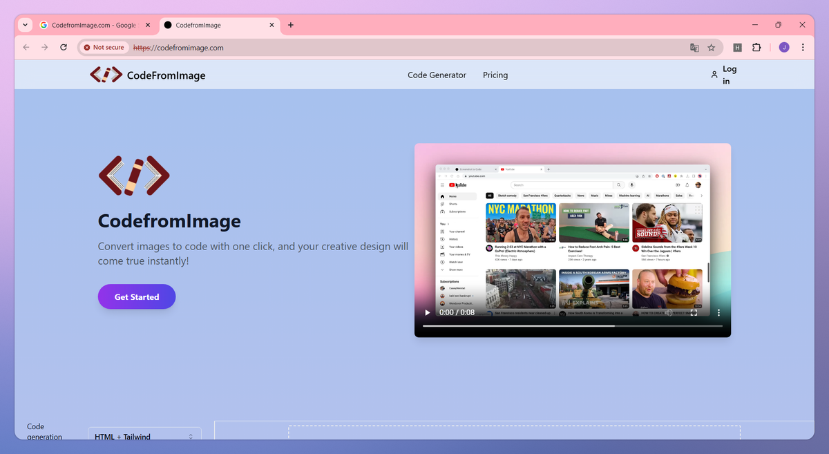 CodefromImage screenshot #1