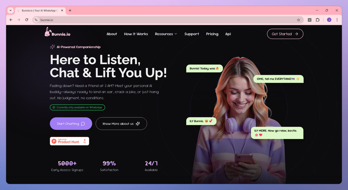 Bunnie.io screenshot #1