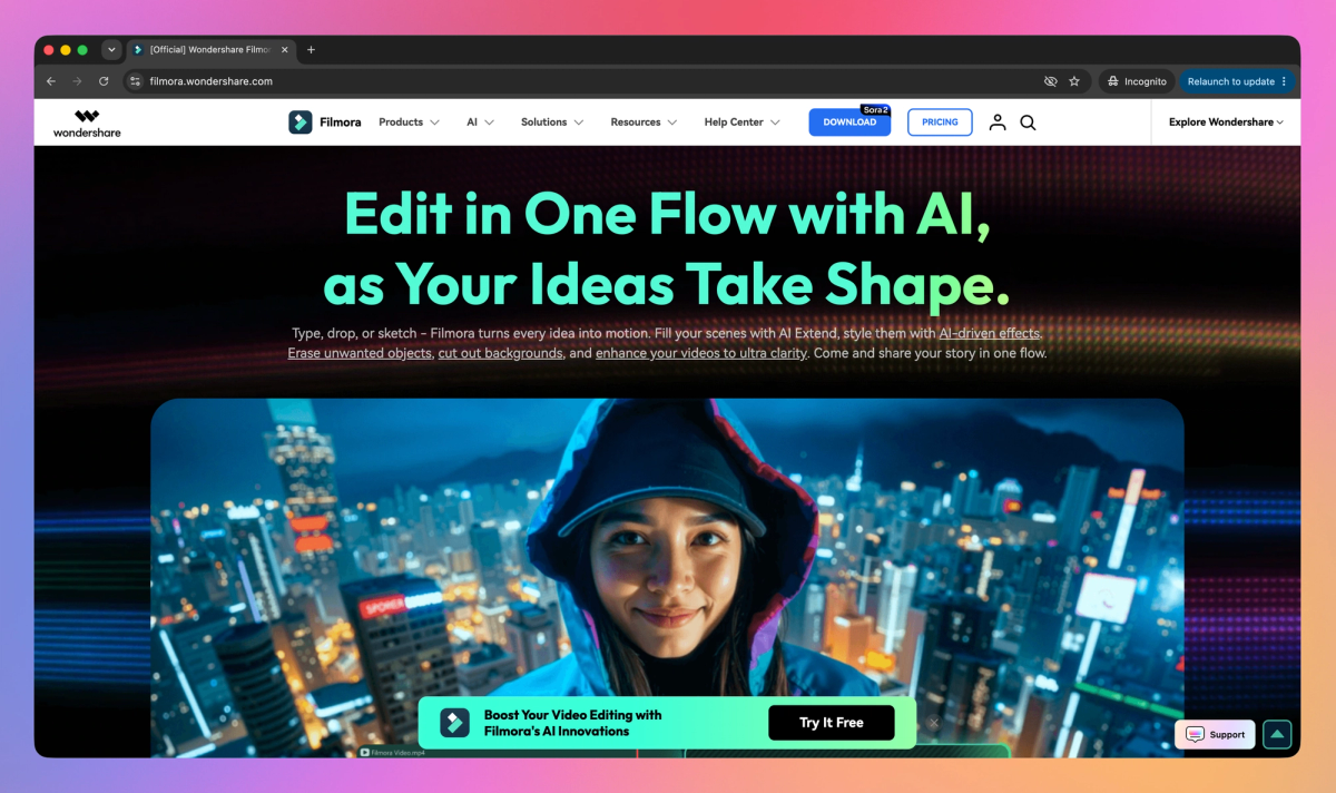 Wondershare Filmora screenshot #2