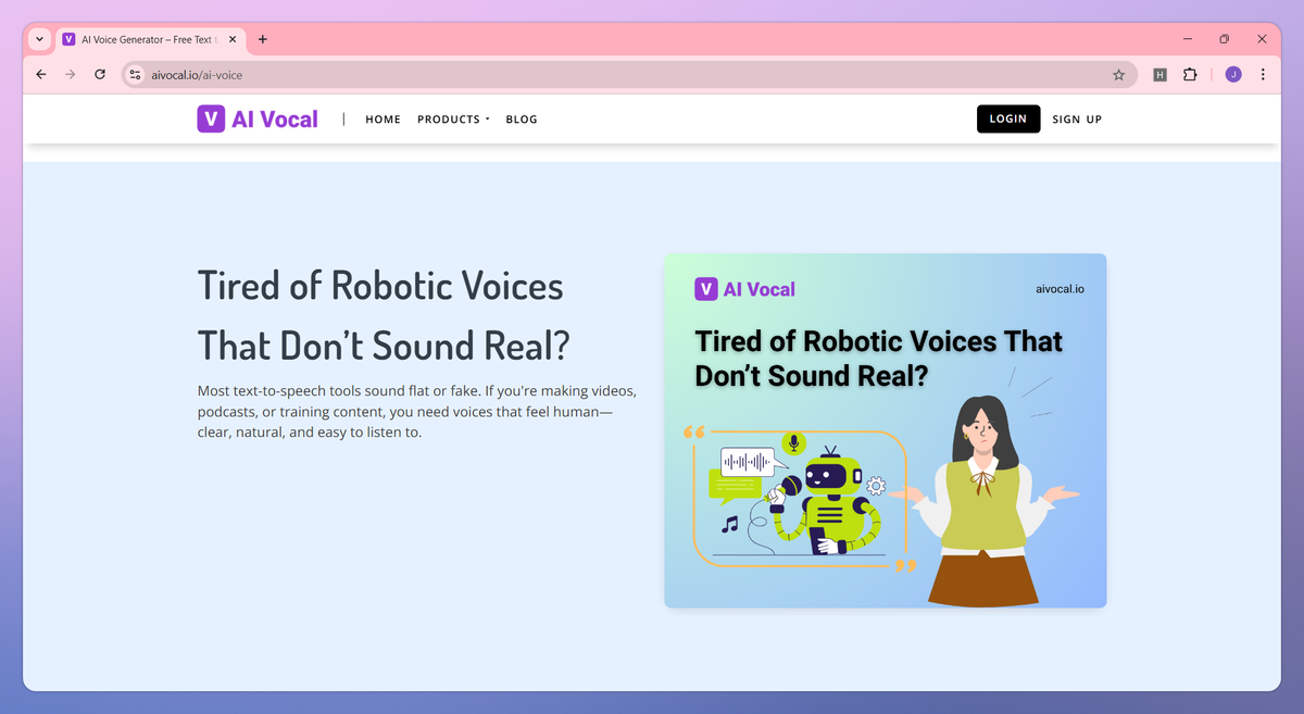 AI Voice Generator screenshot #2