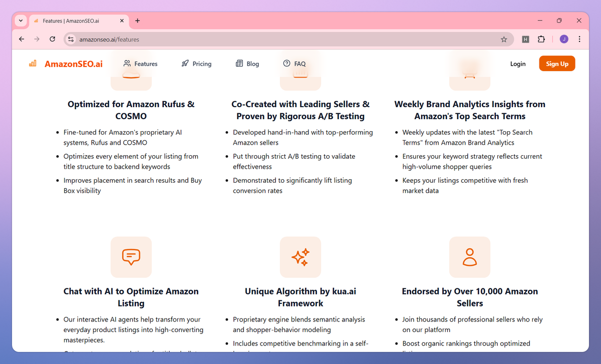 AmazonSEO.ai screenshot #2