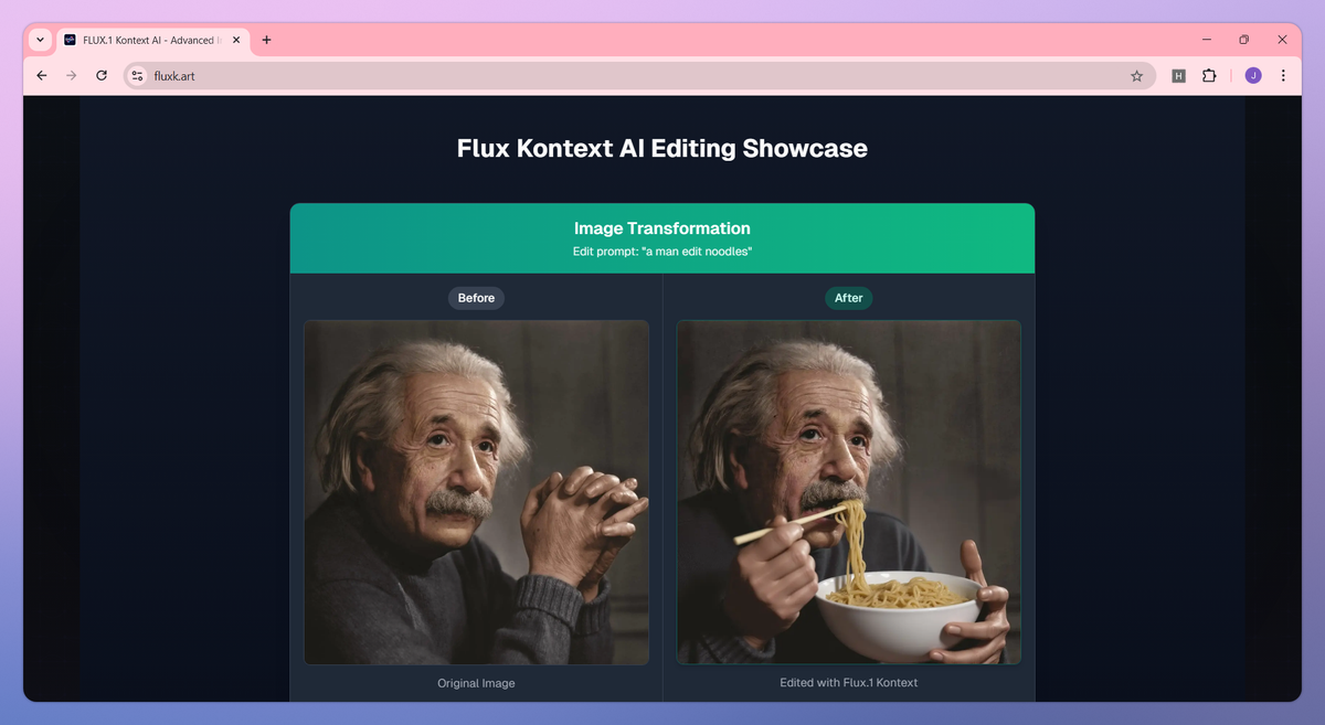 Flux.1 Kontext screenshot #2