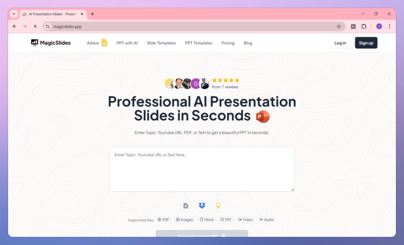 MagicSlides product screenshot