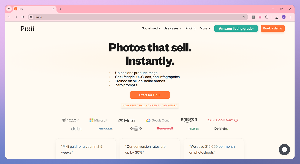 Pixii screenshot #1
