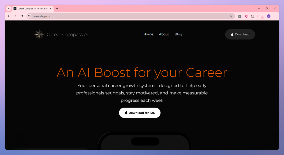 Career Compass AI screenshot #1
