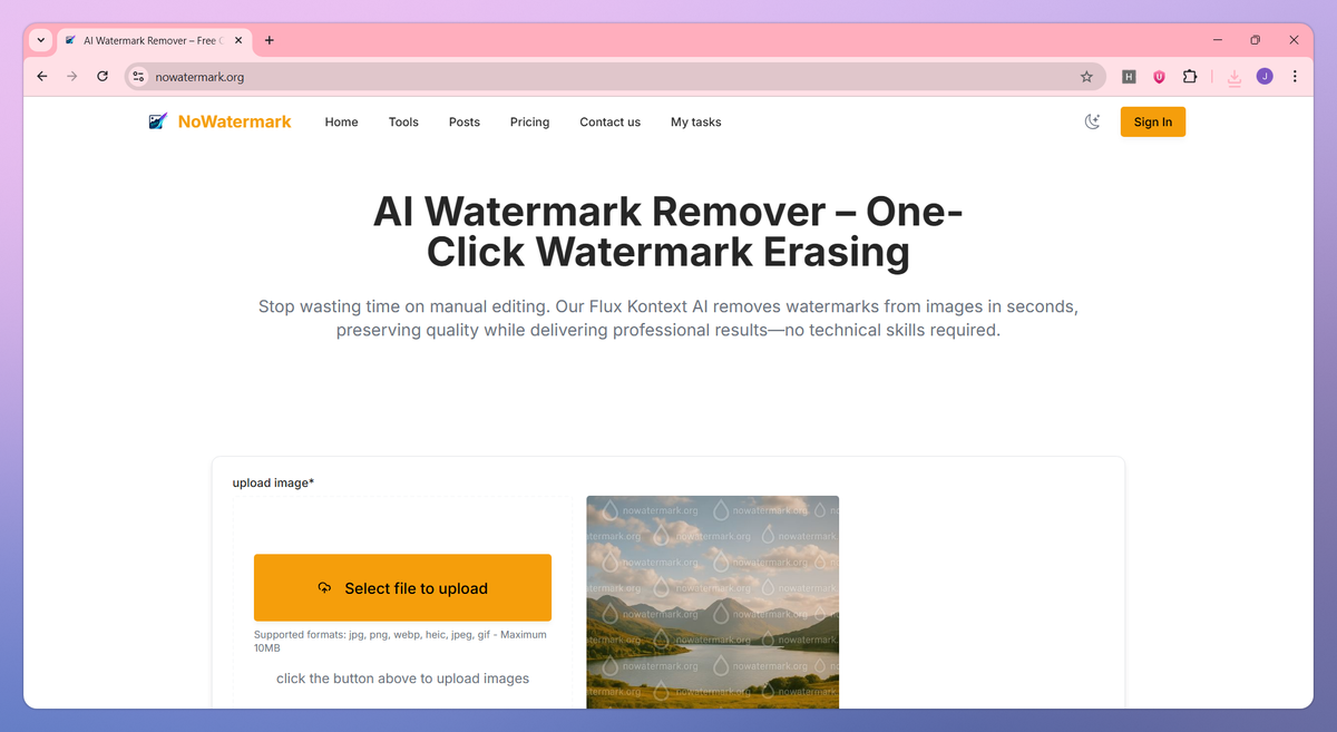 NoWatermark screenshot #1