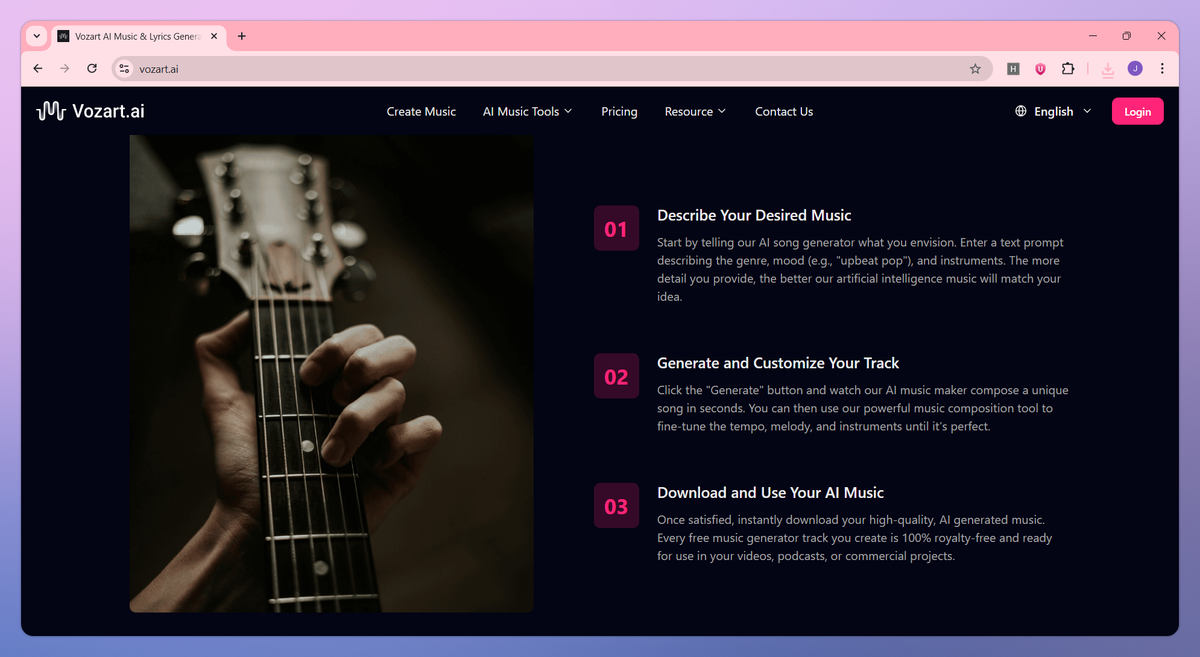 Vozart screenshot #2