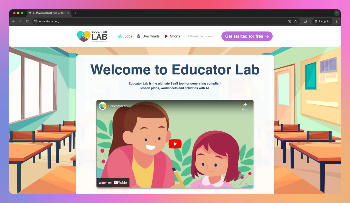 EducatorLab screenshot