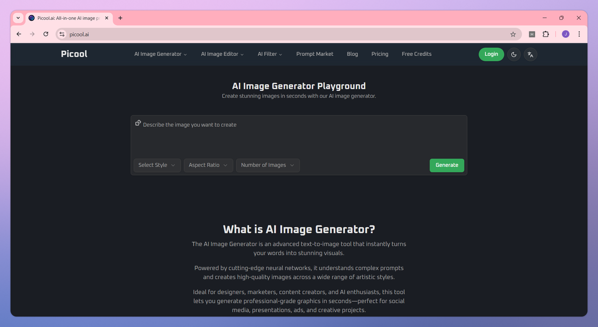 Picool.ai screenshot #2
