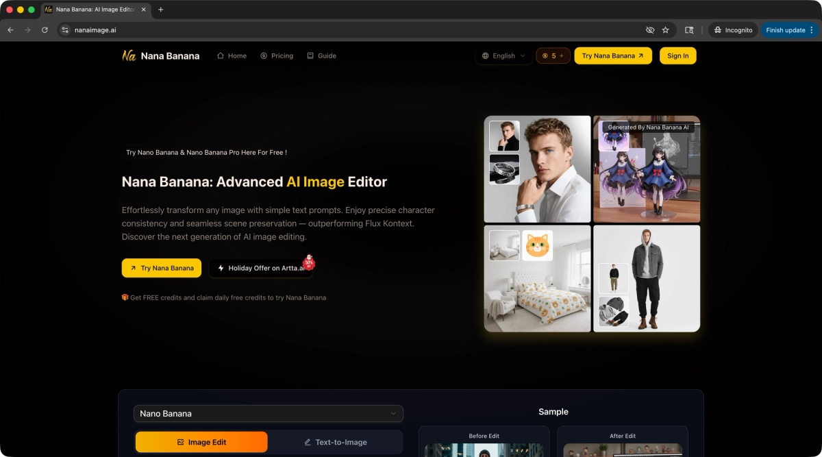 Nana Banana screenshot