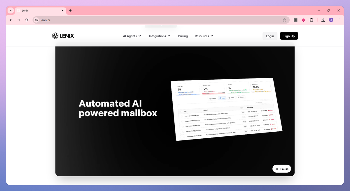 Lenix screenshot #2