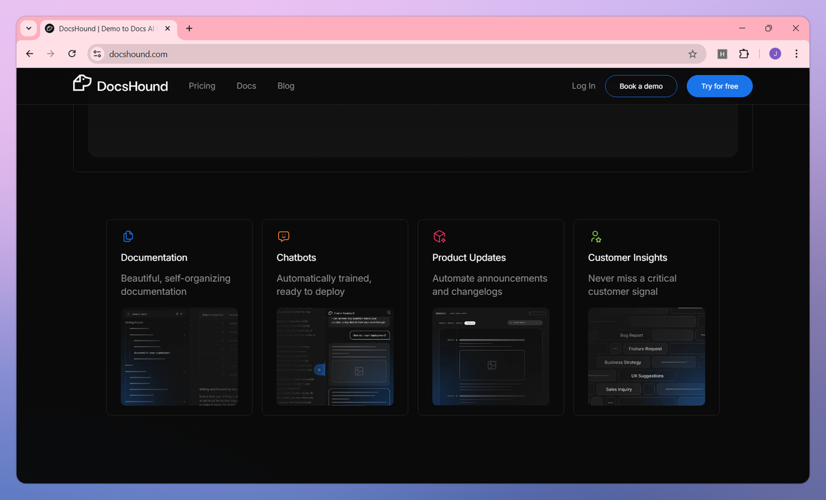 DocsHound screenshot #2