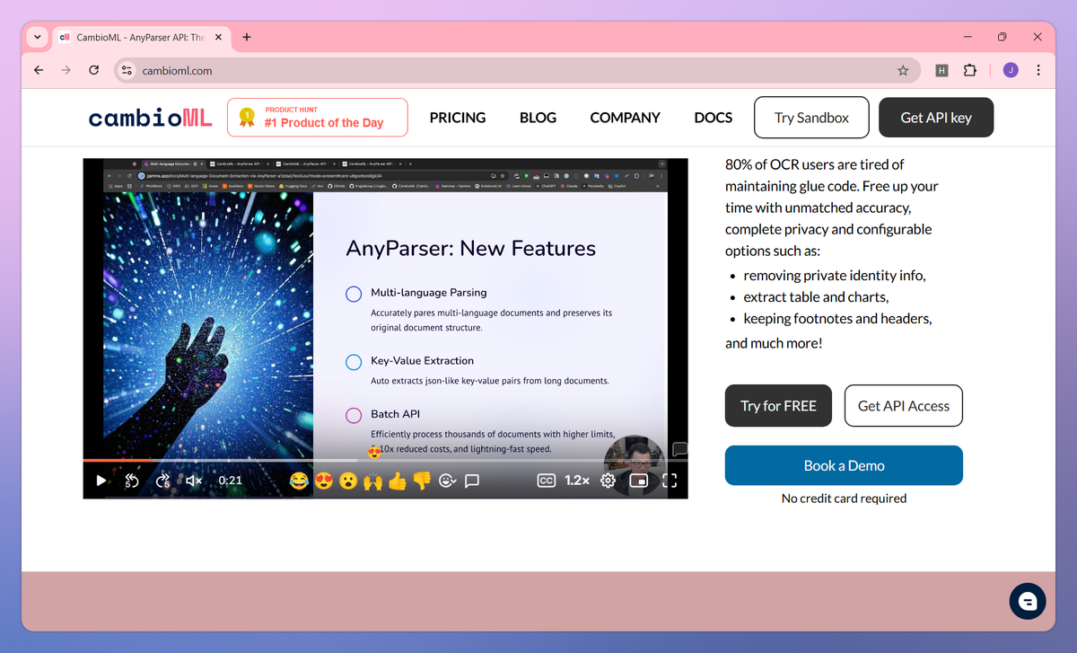 AnyParser screenshot #2