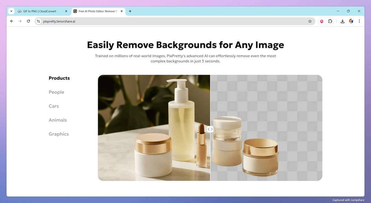 Tenorshare PixPretty screenshot #2