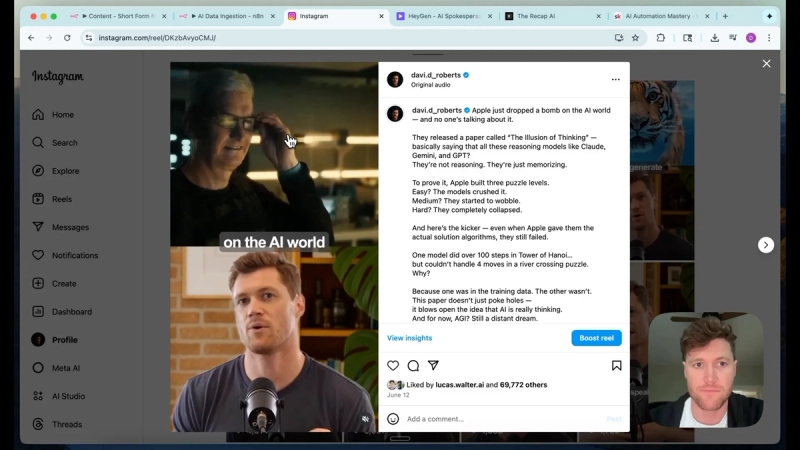 Final Instagram reel