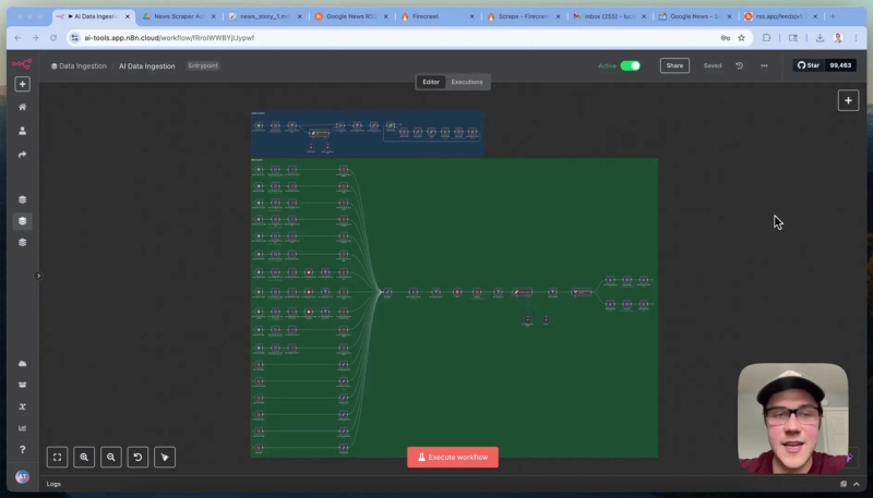 productions scraping pipeline
