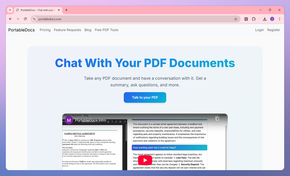 PortableDocs screenshot #1