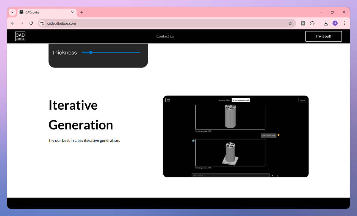 CADscribe screenshot #3