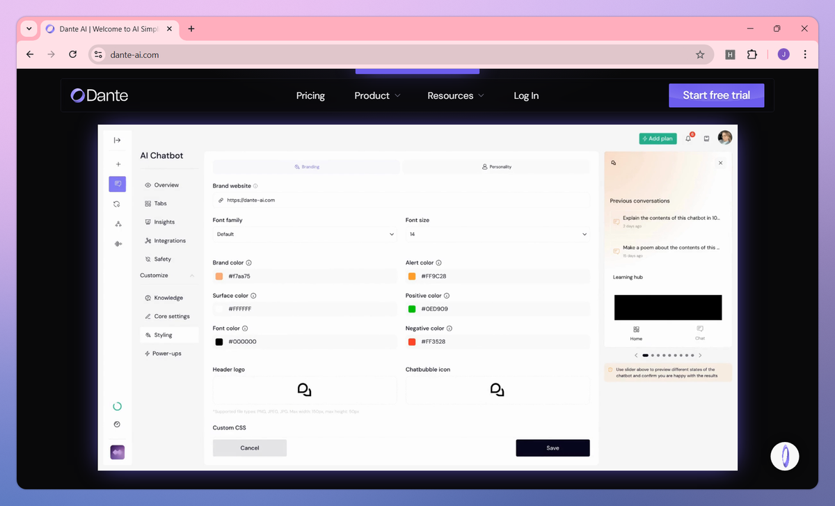 Dante AI screenshot #2