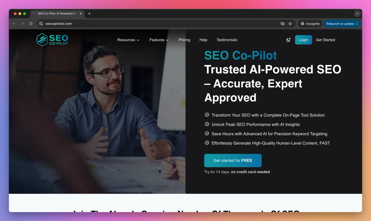 SEO Co-Pilot screenshot #1