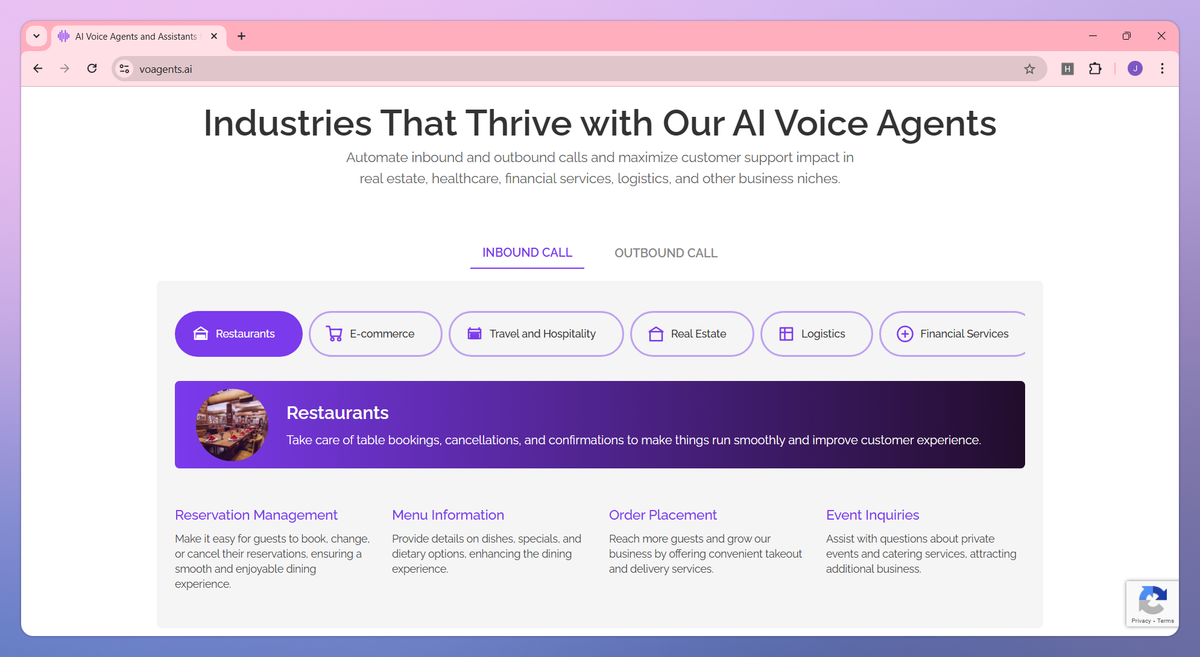 VoAgents screenshot #3