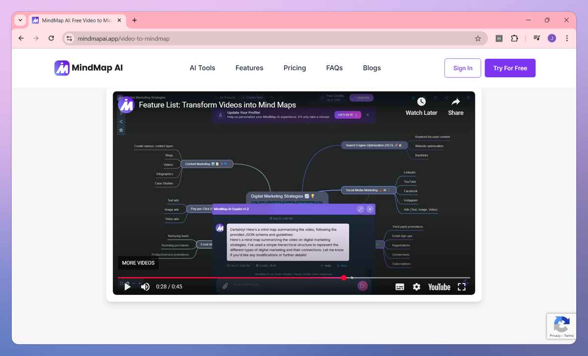 MindMap AI screenshot #3