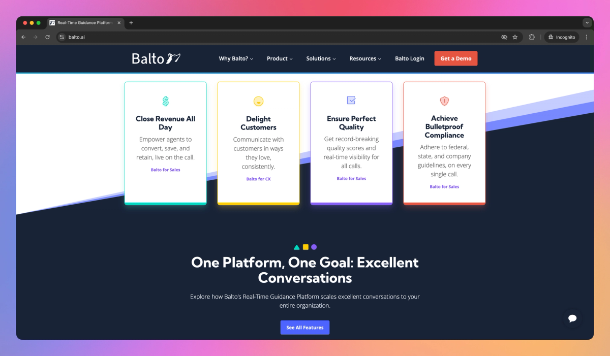 Balto.ai screenshot #2