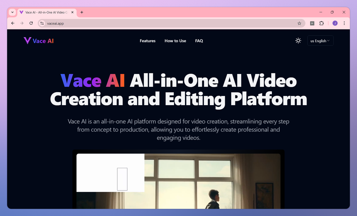 Vace AI screenshot #1