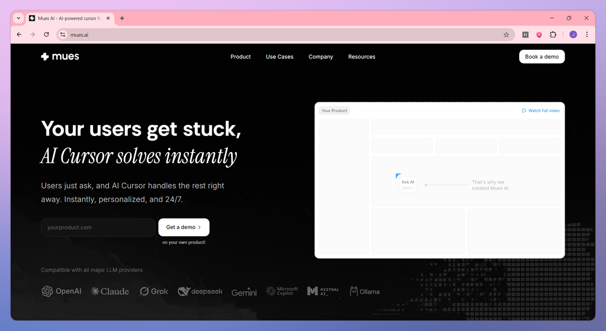 Mues AI screenshot #1