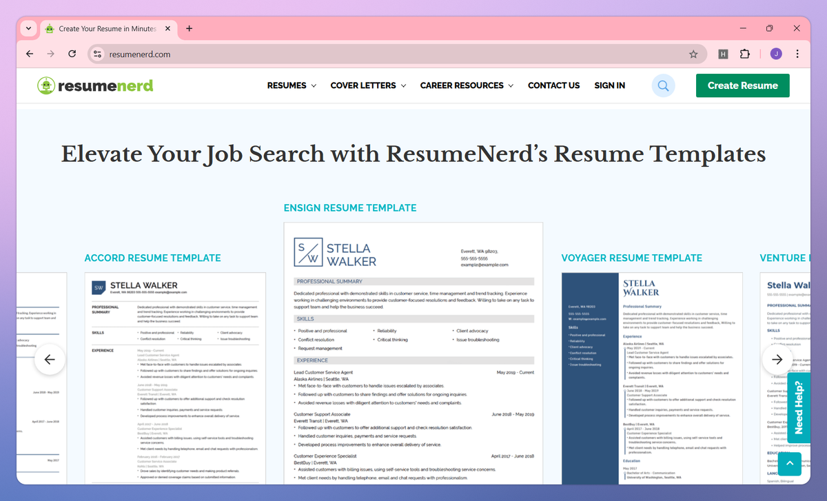 ResumeNerd screenshot #2